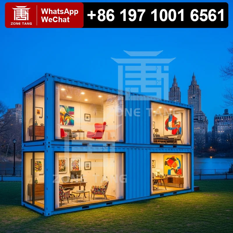 

Prefab Container Homes For Sale Tiny House Rural Cabin Best Flat Pack Home DIY Bungalow Home Customize Color Leak Proof Portable