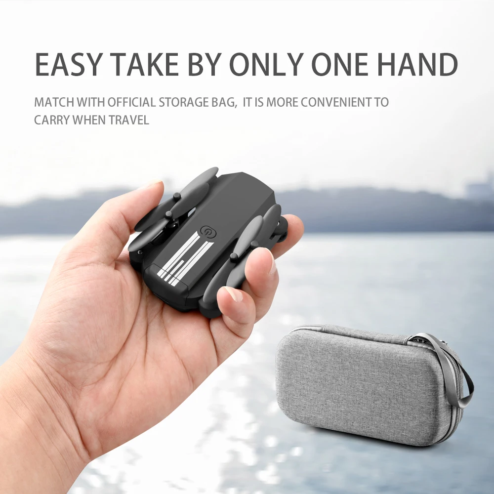 MIN Easy Fly RC hélicoptères jouet cadeau Mini FPV VR Drone 4k 1080P HD photographie aérienne pliable quadrirotor avec caméra retour gratuit