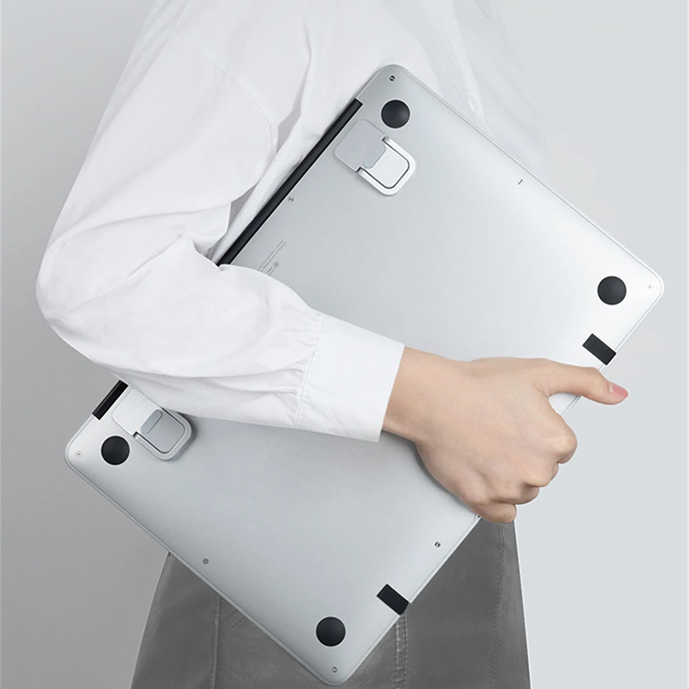 Mini Tragbare Beine Laptop Ständer Für Computer Tastatur Halter Laptop Steht Für Macbook Huawei Xiaomi Notebook Aluminium Unterstützung – Detail 16