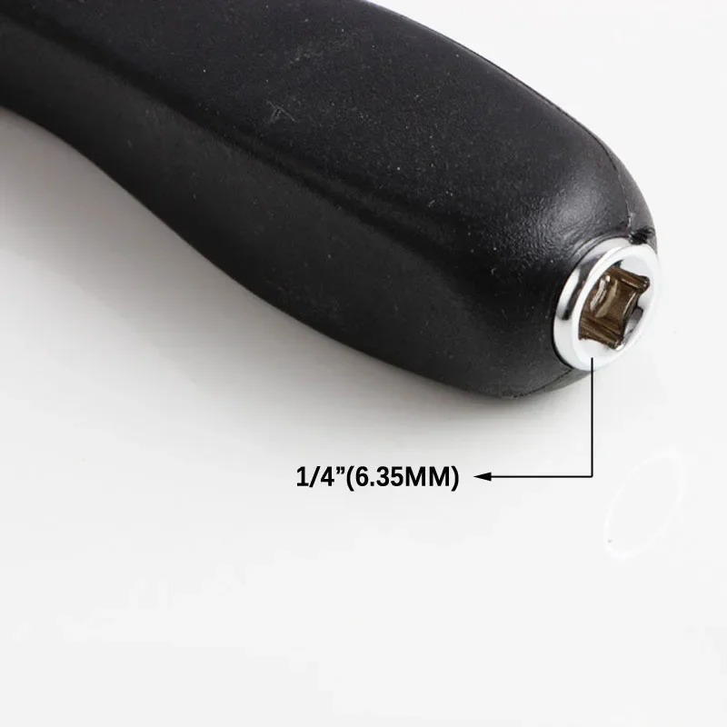 1/4 "6.35 مللي متر مفك مقبض 150 مللي متر مقبض بلاستيكي مفك بت حامل CR-V بولت سائق أدوات قيادة المسمار متعددة الوظائف