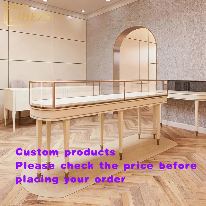 custom.Jewelry Antique Furniture Display Shop Counter Design | Jewellery Showcase Design | One-Stop Custom Decor Interior