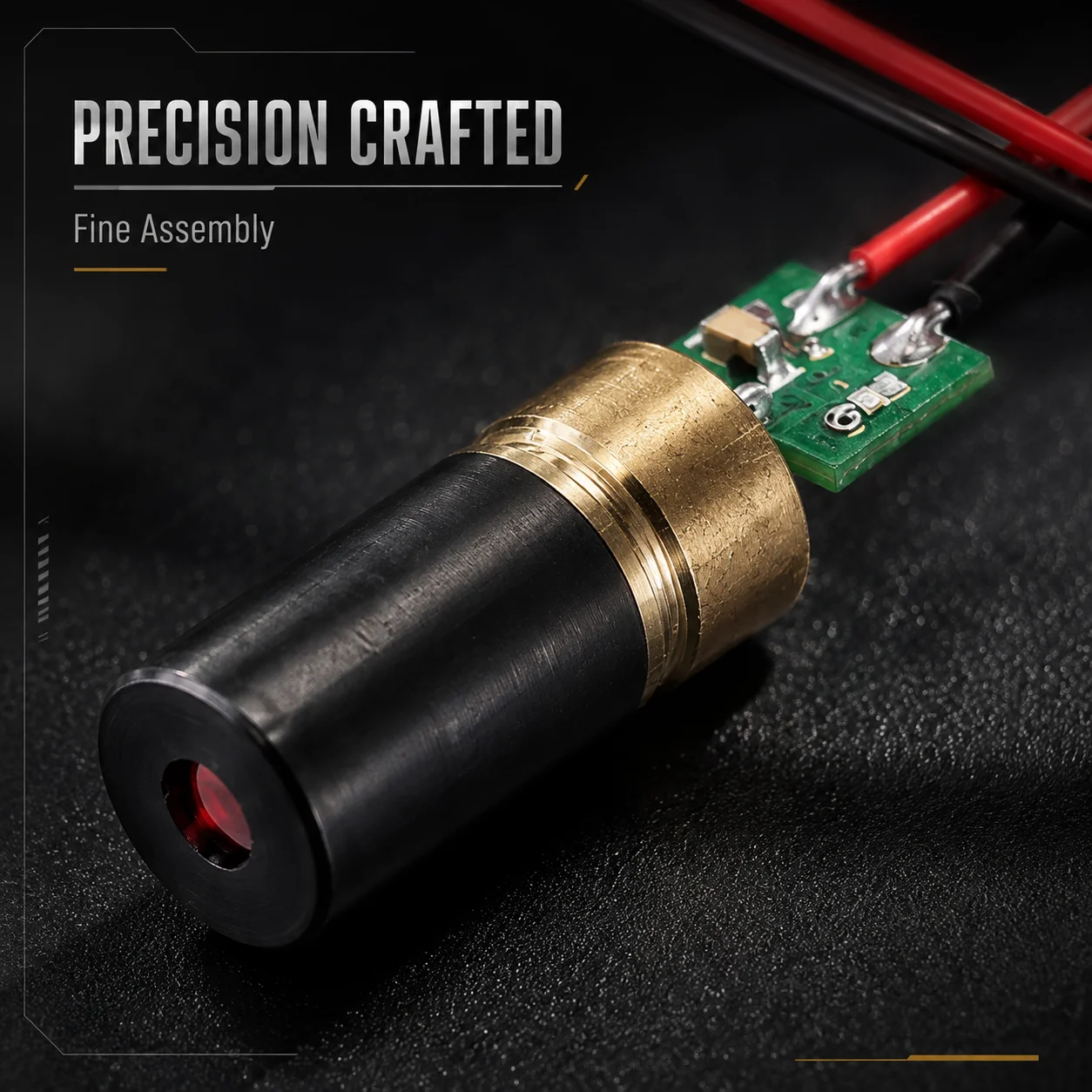 ZhonNa 650nm Red Laser Module 6x13mm 1mW 5mW DC 3-5V Mini Point Locator for Tools Instruments Equipment Accessories Device Parts