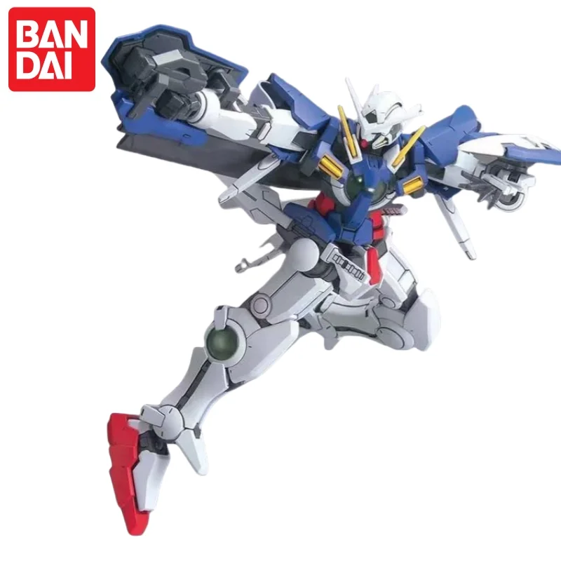 Genuine Bandai Hg 1/144 Exia Gn-001Exia Setsuna Oo Gundam Plastic Model Cool Gift Mecha Warrior Figure Educational Toy