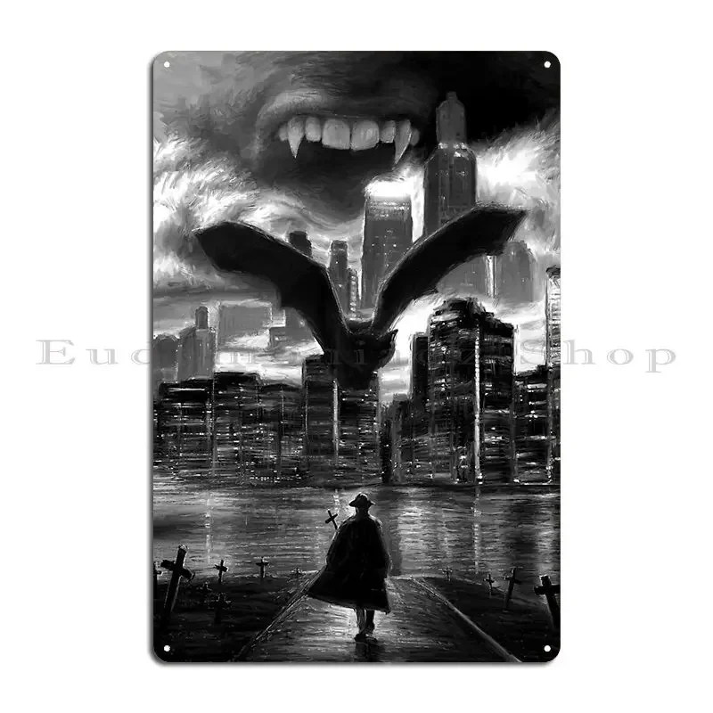 ملصق لافتة معدنية للحانة المنزلية والبار الكهف مخصص للسينما تين تسجيل