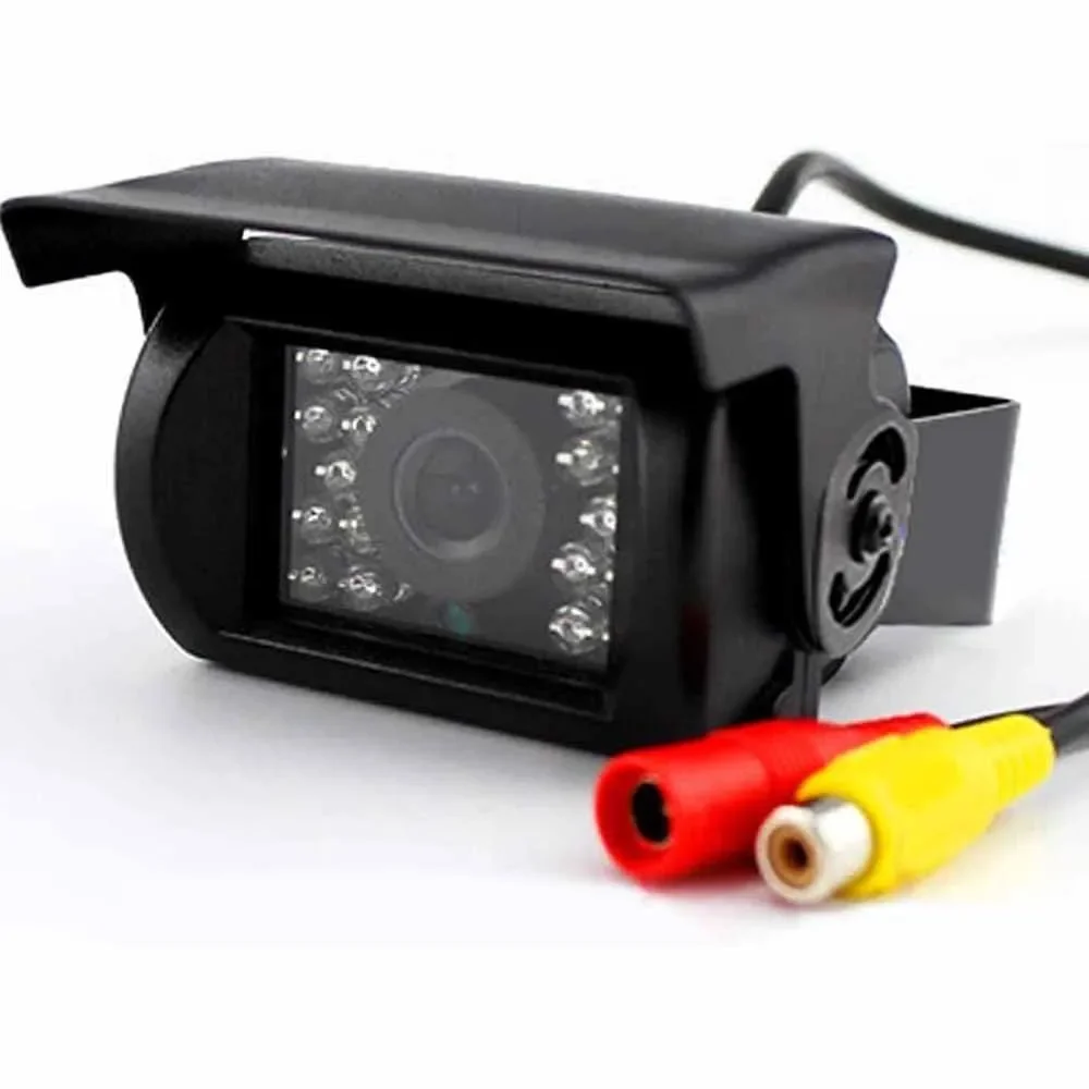 18 LED IR  Car Rear View 12V 24V Reversing Parking Backup Camera IR Night Vision  Bus Truck Motorhome Van