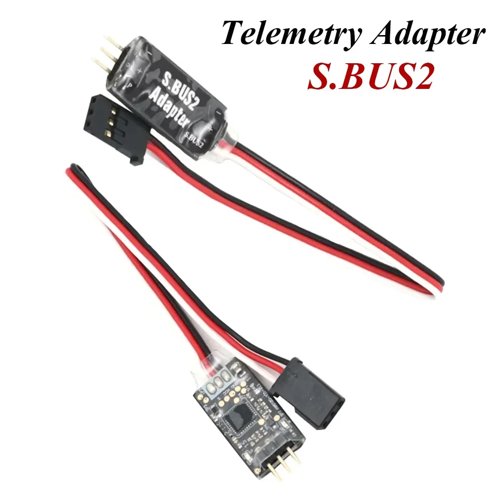 Hobbywing S.BUS2 5-9V Telemetry Adapter Data Transmission Module For Futaba Platinum V4 V5 Aircraft ESC XERUN Car ESC