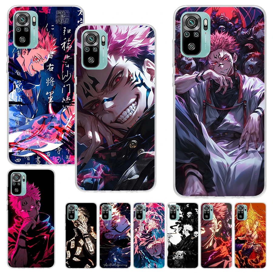 Phone Cases Jujutsu Kaisen - Kaisen J-Jujutsu Ryomen Sukuna حافظة ناعمة