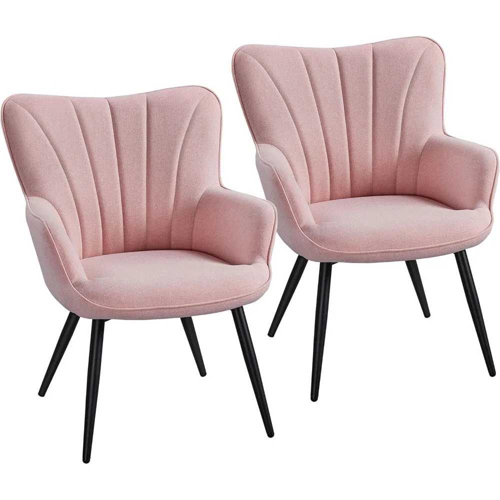 Fabric Upholstered Dining Chairs for Restaurant, Hotel, and Home Use: Comfortable Armchairs and Side Chairs for Kitchen and Dini