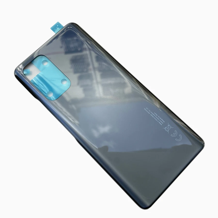 100% A +++ coperchio batteria in vetro per Xiaomi Redmi Note 10 Pro custodia per Cover posteriore in muslimb pannello porta posteriore con adesivo