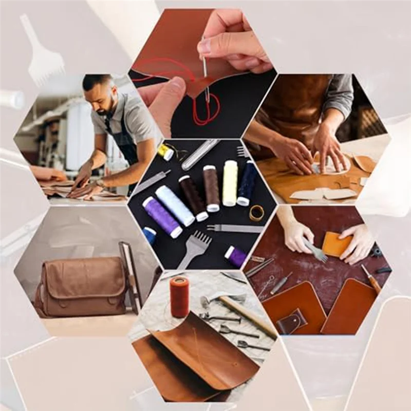 A20F-14 шт. инструменты для ра – обзор и цена Leatherwork Beginner Tools