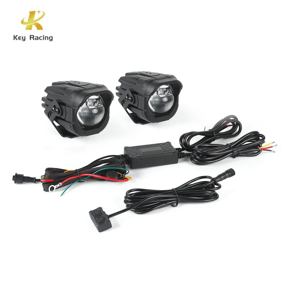 A-Pillar Led Light 12V High Low Beam Switchable White Spotlight For Jeep Ford etc ATV Motorcycle