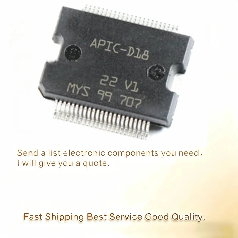 Lote de 5 Piezas, Chip de Controlador Vulnerable para Computadora de Auto APIC-D18 APIC-D15 APIC-D20 APIC-D30, Original y Nuevo, para Placa ECU de Nissan