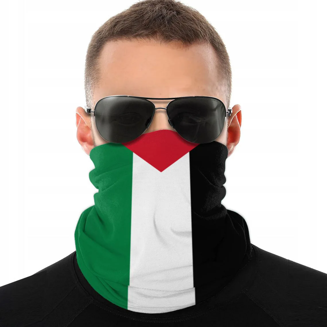 Palestine, neck socks, seamless Arab scarf, Palestine Arab mask sun protection, multi-functional headwear