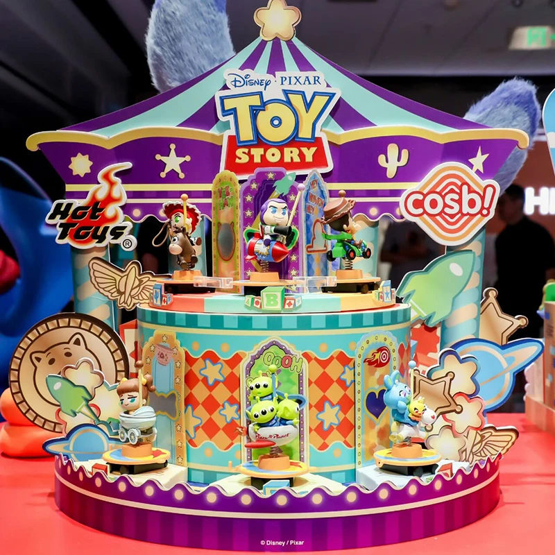 Toy Story Carousel Cosbi Collection Blind Box Figure Mini Figure Collectible Action Figure Toy Desktop Decor Gift for Friend
