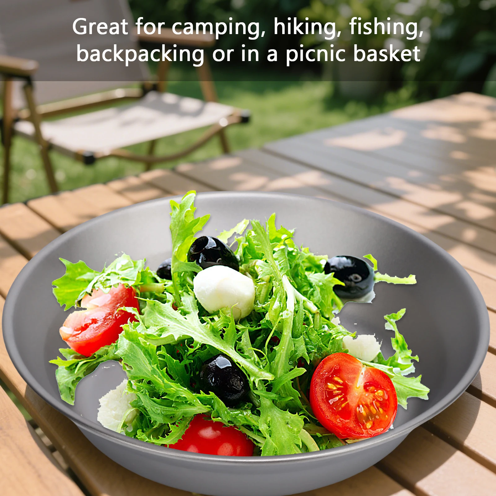 Ti لوحة التخييم 500 مللي و 300 مللي Ti طبق تجهيزات المطابخ في الهواء الطلق الظهر لوحة للتخييم في الهواء الطلق المشي لمسافات طويلة في الهواء الطلق Ti لوحة #5