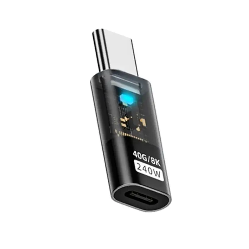 31BA USB C Female to USB C Male Extenders Converters Extend Data Connectors 40Gbps 240W