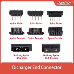 ChamRider Hailong Power Discharge Connector 4pins / 5pins Male Or Female/ Ebike Parts Power Plug