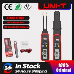 UNI-T UT116A UT116C SMD multimetr Auto zakres dioda pojemności rezystancji (RCD) LED Zener DCV ciągłość Tester baterii miernik