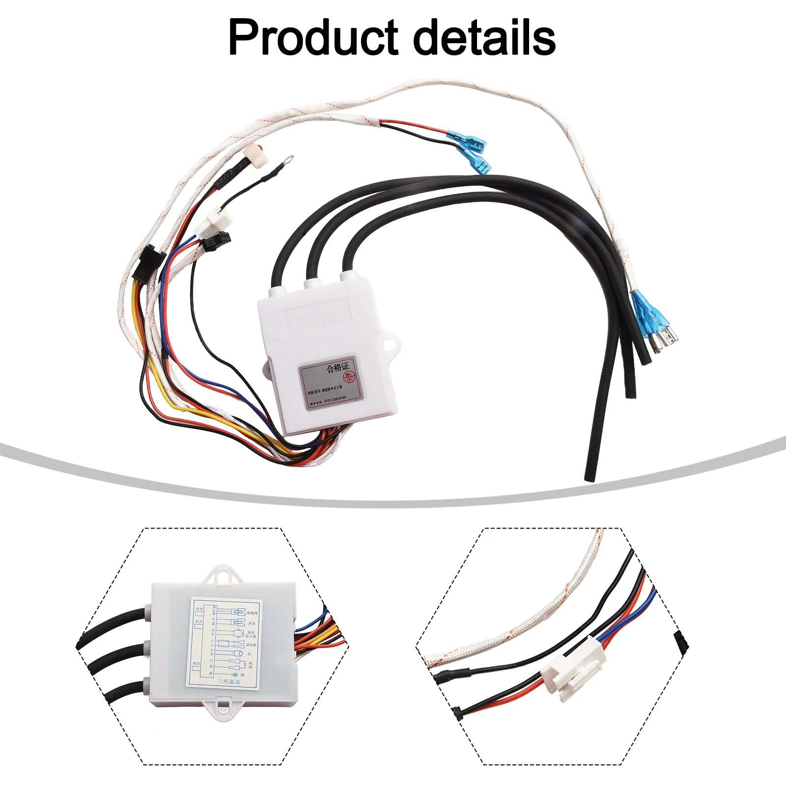 Pulse Point Controller Heater Parts Three-Wire Gas Water Gas Water Heater Double Igniter Controller New Practical