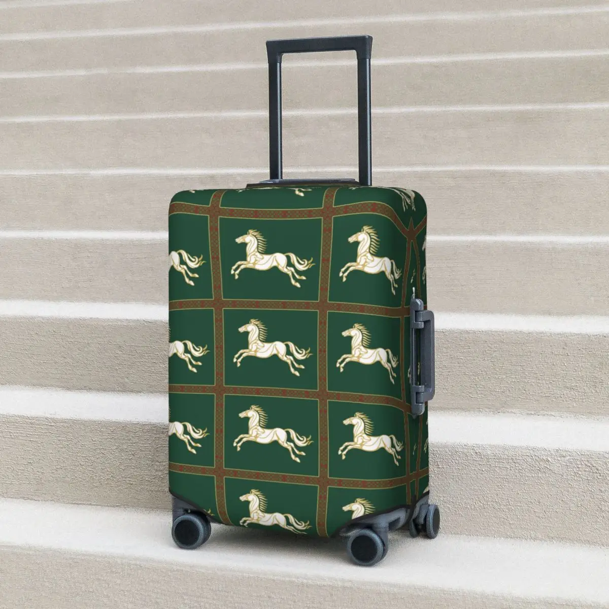 راية غطاء حقيبة روهان حماية مرنة لحماية أمتعة السفر مقاس 18-32 بوصة