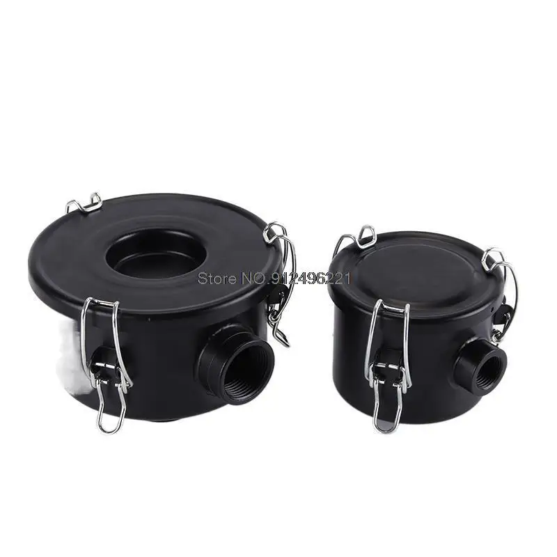 Soplador de presión de aire de rosca de 1/2 ''3/8" 3/4'', bomba de vacío, elemento de filtro de polvo de admisión F002/F003/F004/F006/F007/F008 DN15 DN20 DN25