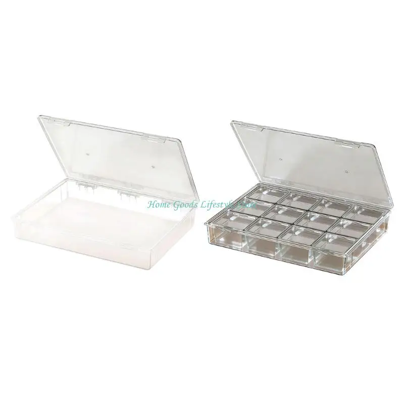 E74E Large Plastic Tool Organizers Box With Multiple Compartments For Easy Storage And Quick Access To Small Parts