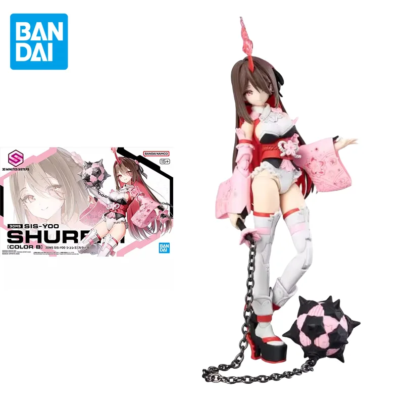 

Bandai Original 30MS 1/144 Anime SIS-Y00 (COLOR B)Anmi Action Figure Assembly Model Toys Collectible Model Gifts for Children