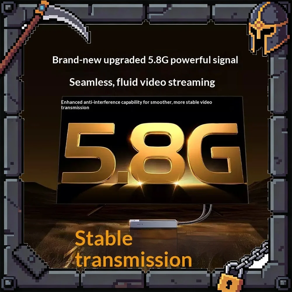 UGREEN CM738 Wireless Presentation System Type C HDMI 4K 50m Point to Point Screen Mirroring