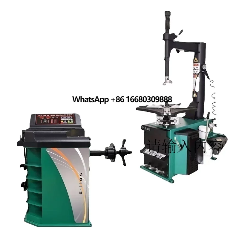 Yingkou Shuangrui Merk Goedkope Bandenwisselaar en Wielbalancer Combo en accessoires kunnen worden gebruikt voor auto en vrachtwagen 10