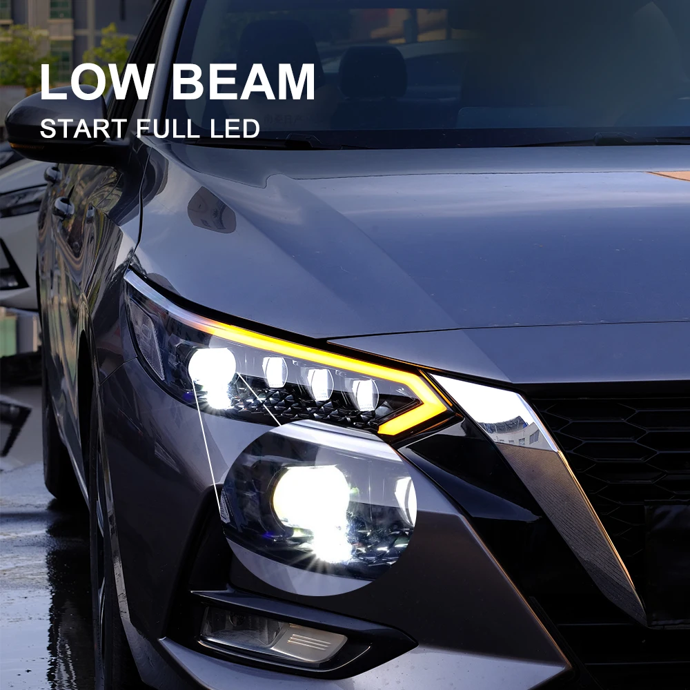 Wholesale Led Tail Lights For NISSAN SENTRA SYLPHY Headlamp Car Front Back Rear Lamps Auto Lighting System