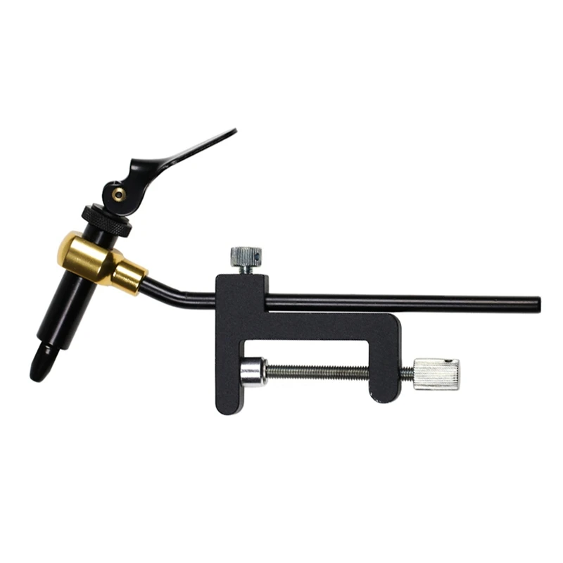 New Fly Tying Vise Kit With Bobbin Holder Threader Whip Finisher Pliers For Jig Bait Flying Hook Accessories