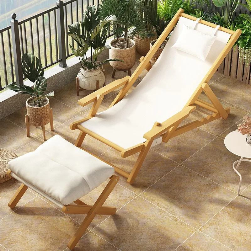 

Outdoor Leisure Folding Chair, Courtyard Hotel Pool Nap Chair, Convenient Lounge Chair, Camping Storage Chair Beach Chair