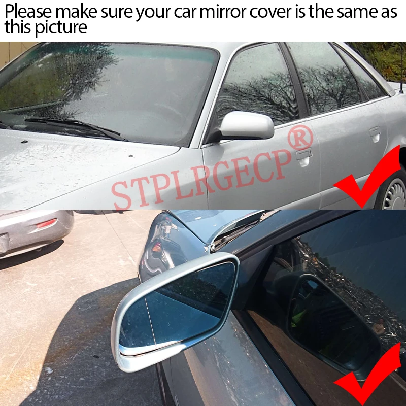For Audi VW A3 A4 A6 A8 Golf 4 Jetta MK4 Passat B5 Leon Toledo Left Right Door Side Wing Clear Mirror Glass Heated Rear View
