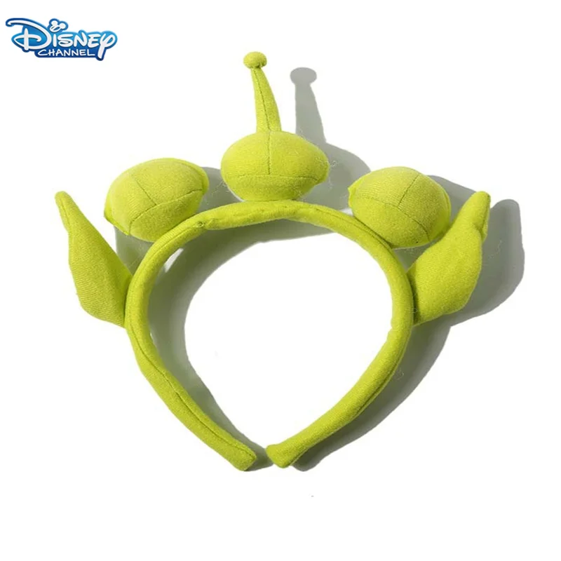 Disney Toy Story Alien Headband Cosplay Costume Stretchy Plushy Hair Accessories Pixar Hair Band Children\'s Day Party Gifts