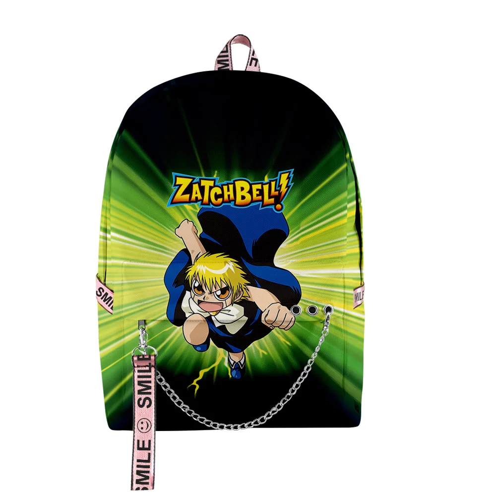 

Harajuku Novelty Zatch Bell Anime 3D Print Student School Bags Unisex Oxford Waterproof Notebook multifunction Travel Backpacks