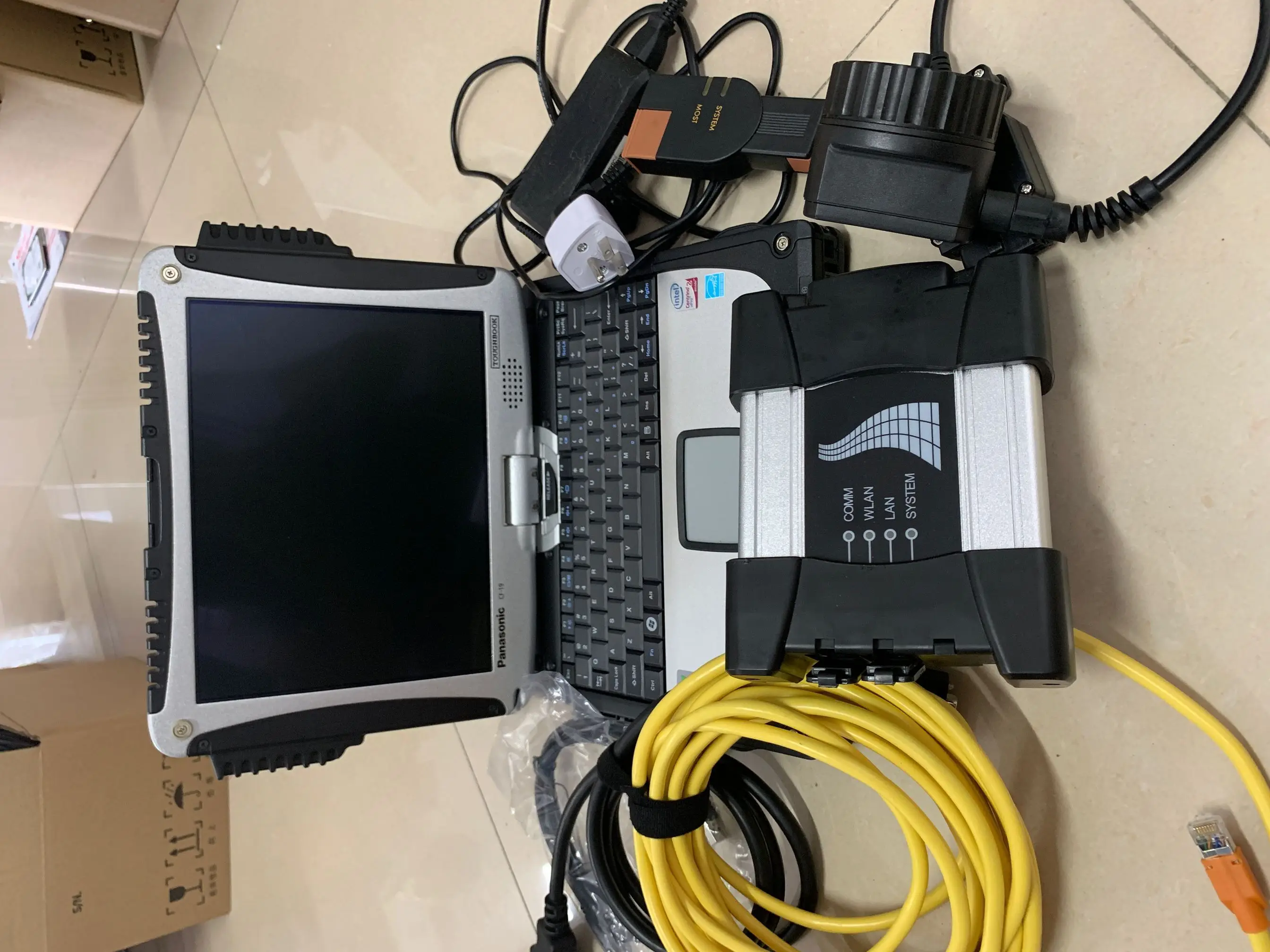 

New Version for BMW ICOM A2 diagnostic tool ICOM Next A B C with 2024-06v hdd software installed in 8GB Laptop cf19