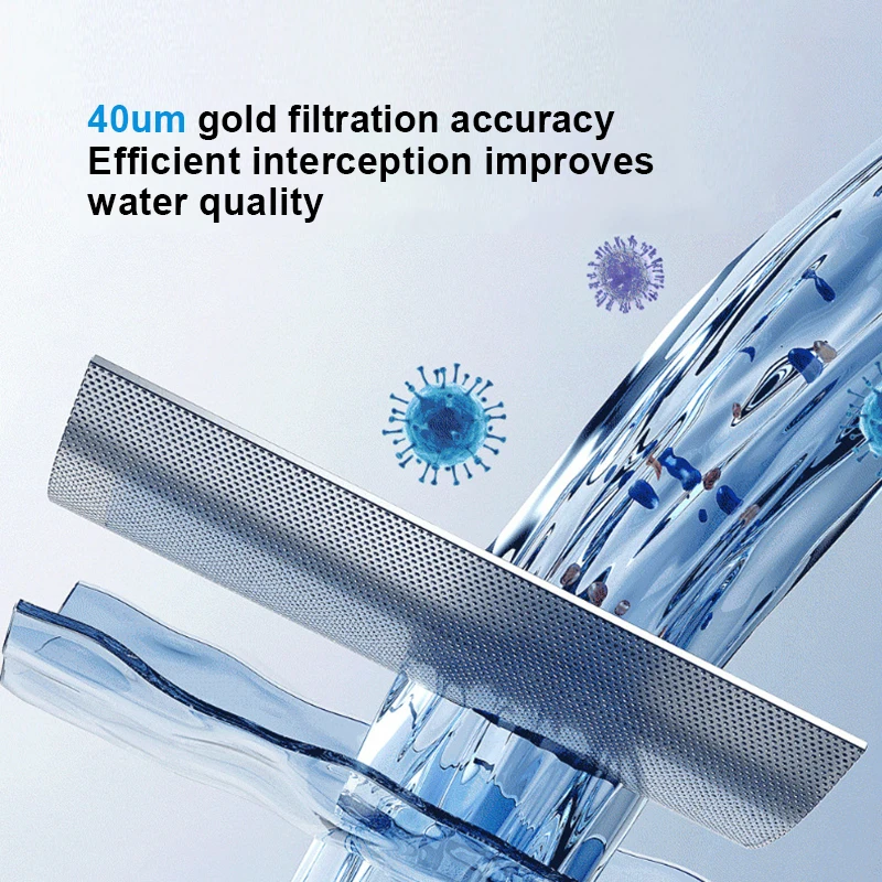 YenvQee Fully Automatic Intelligent Pre-filter Timed Cleaning 6T High-flow  Whole-house Water Purification Back Washing Filter