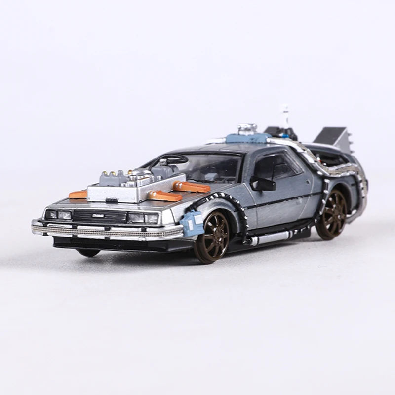 MJ 1:64 デロリアン DMC I II III バック・トゥ・ザ・フューチャー