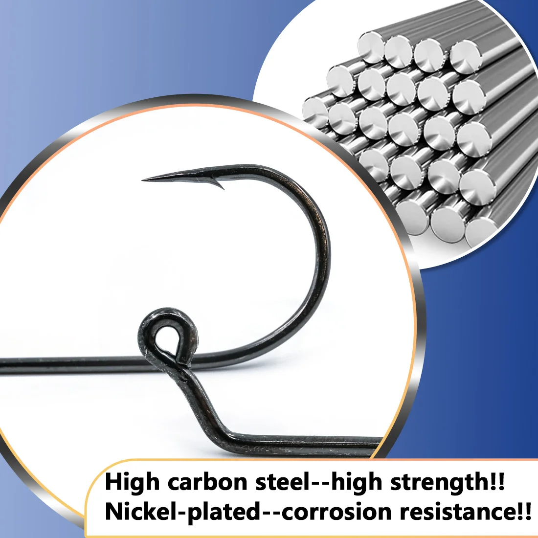 تهزهز هوك 60 درجة الصيد 25 قطعة عالية الكربون الصلب طويل عرقوب تهزهز رئيس قالب أبردين هوك المياه المالحة صيد السمك #3