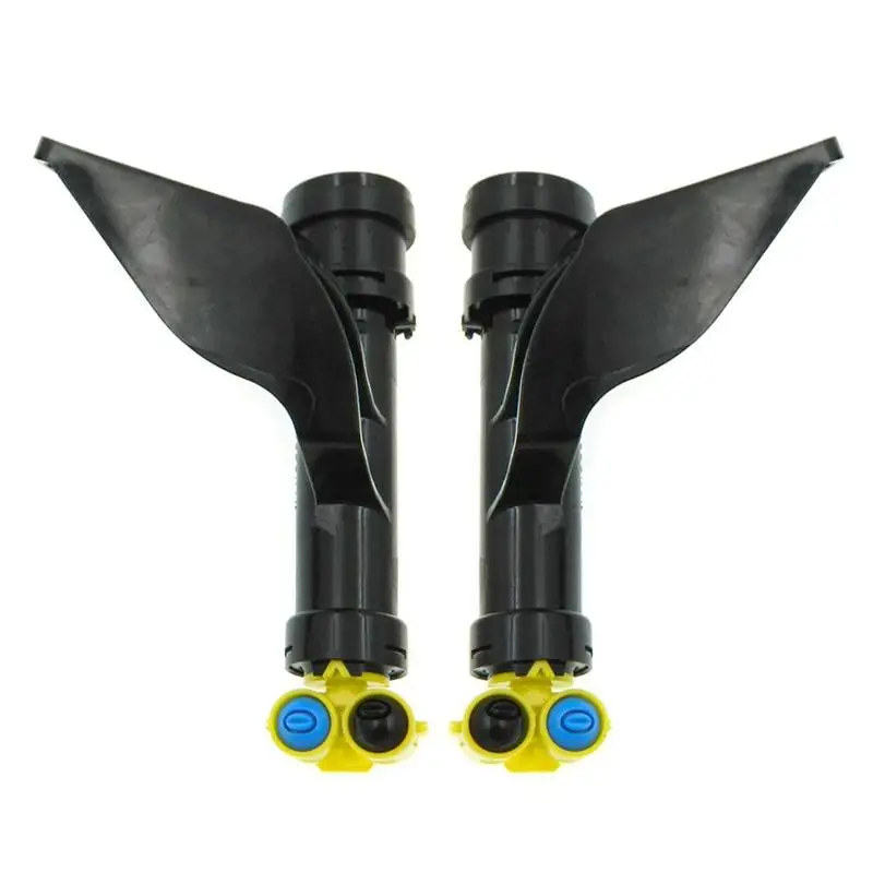 

98672-B1000 1 Pair Headlamp Washer Spray Nozzle Jet 98671-B1000 Fit for Hyundai Genesis G80 3.8 5.0 Sedan 4-Door Plastic