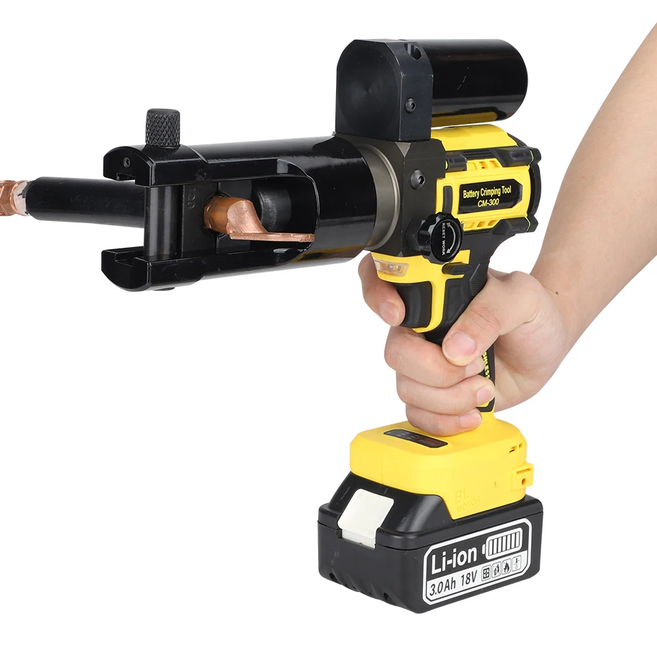 Special Price CM-300 Electric Crimping Tool for Cable Lugs Battery Powered Hydraulic Crimping Tool