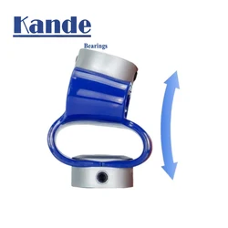 Kande Coupling D27L40 S-type Plastic Flexible Eccentric Declination Plastic Elastic Motor Encoder 8-shaped Coupling Coupler