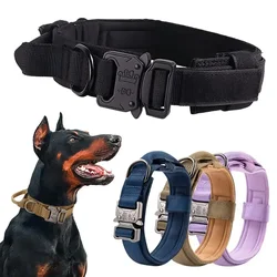 Collar táctico de estilo deportivo al aire libre, Collar utilizable para perros medianos a grandes con capacidad de tracción para entrenamiento de perros