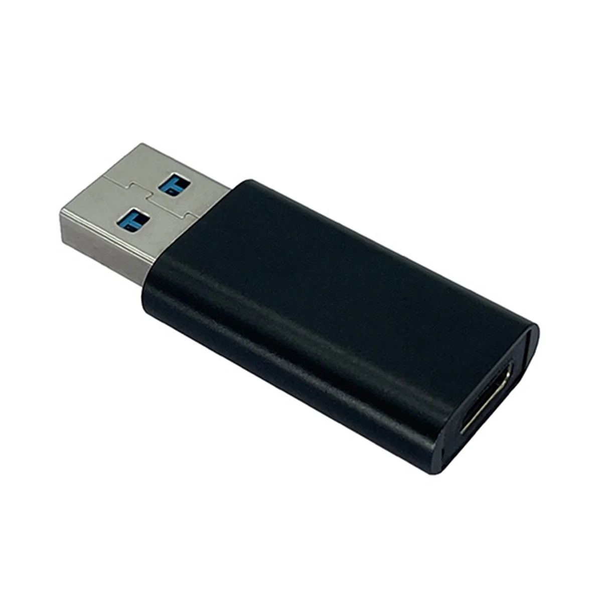 2Pcs USB Data Blocker USB-C to USB-A Data Blocker Protect Against Juice Jacking Support Quick Charge Stop Data Theft