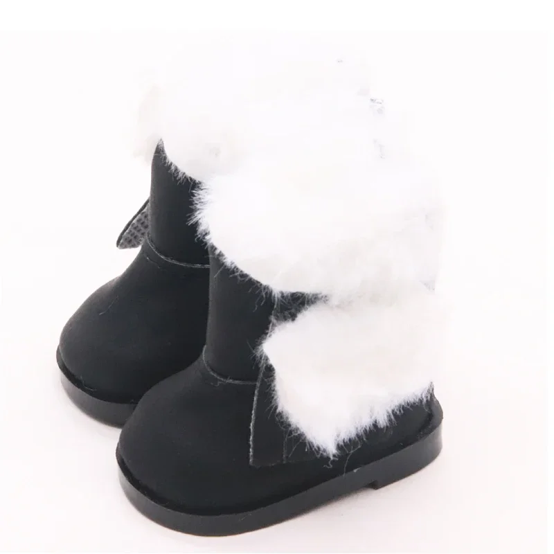 5,5 cm Woll schuhe für 14 Zoll Puppen niedlich hochwertige 5 Farben Schneeschuhe heißen Verkauf Puppen stiefel für Exo DIY Puppen zubehör