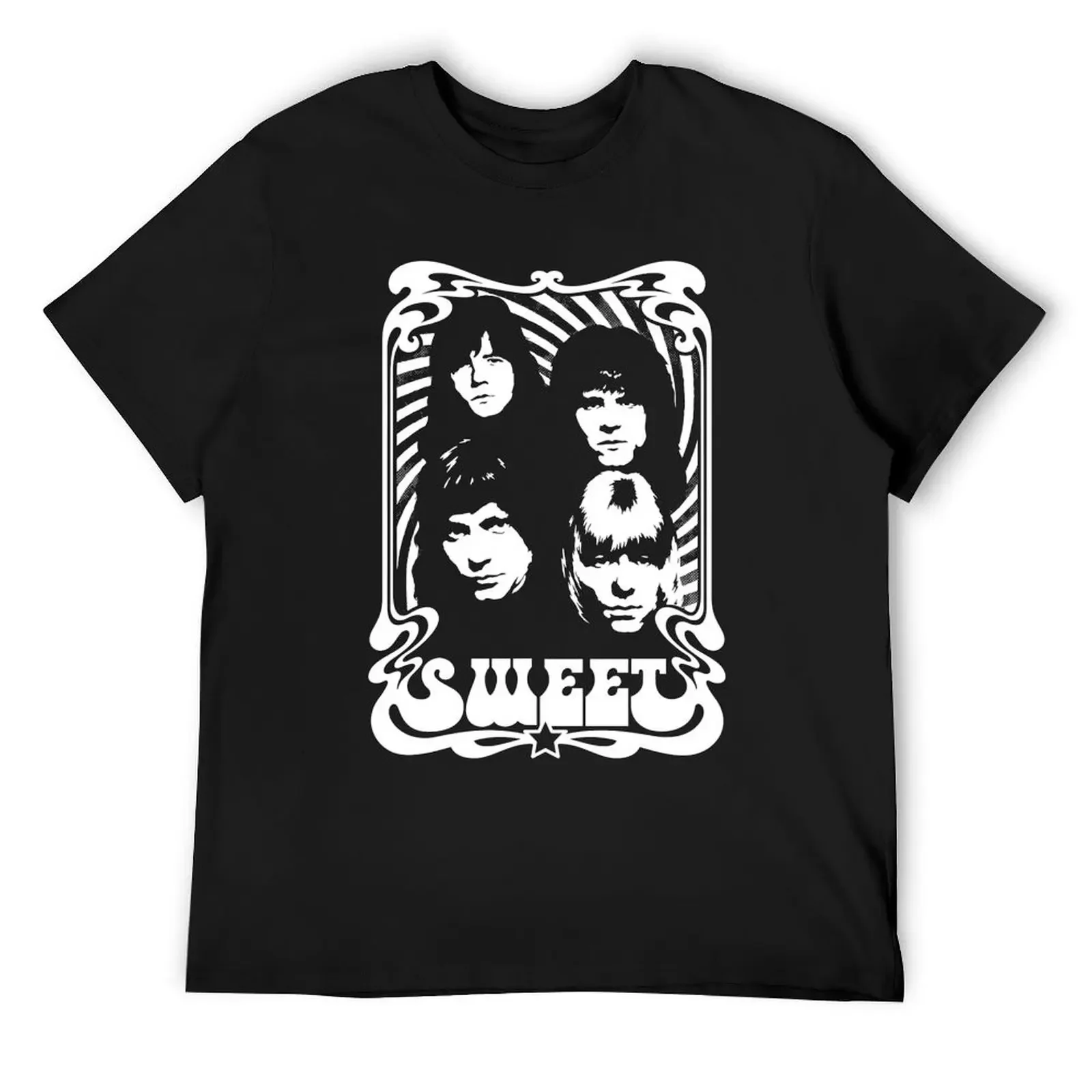 

Sweet Band Shirt T-Shirt summer 2025 fashion shirts animal prinfor boys vintage anime shirt outfits for men