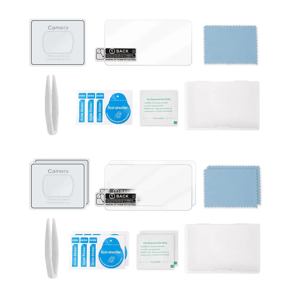 for DJI Pocket 3 Screen Protector 9H Hard Tempered Glass Screen Protector for DJI OSMO pocket 3 Accessories