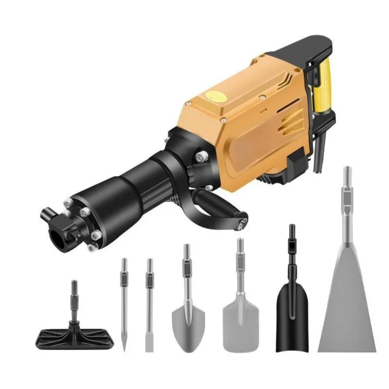 ff.&Her electric tree excavator digging soil trench ramming earth machine multi function electric pick Multi-GardenTools-h#