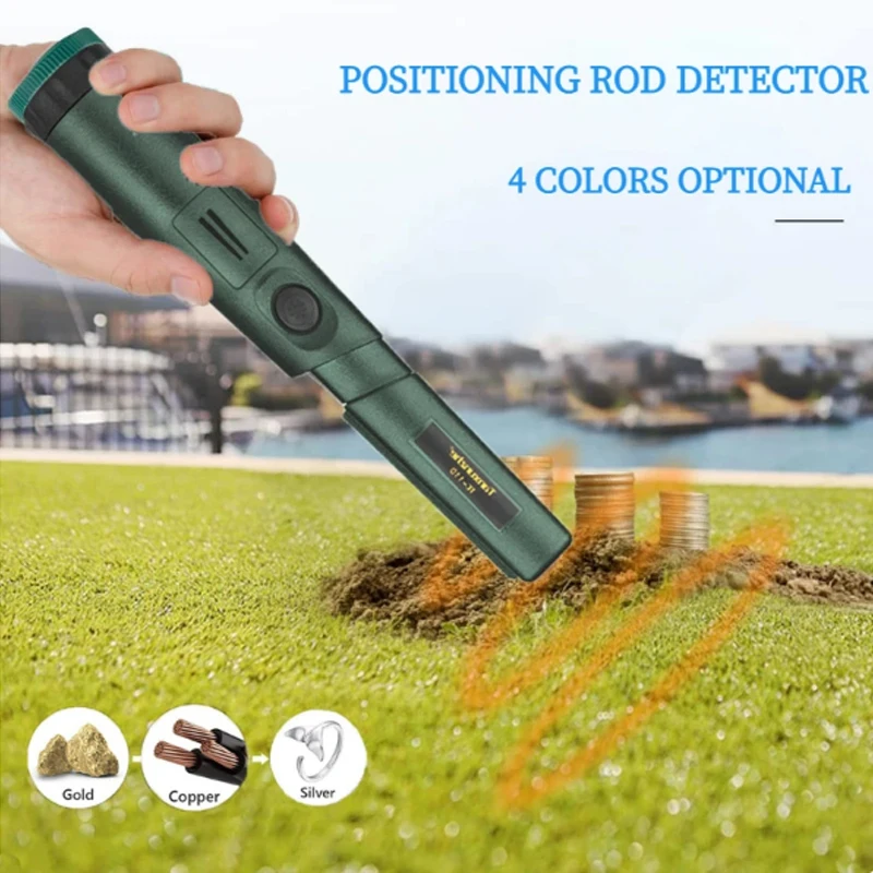 2024 New high Sensitive Metal Detector pointer Pinpointing GP-pointer IP68 waterproof Hand Held Metal Detector with Bracelet kit