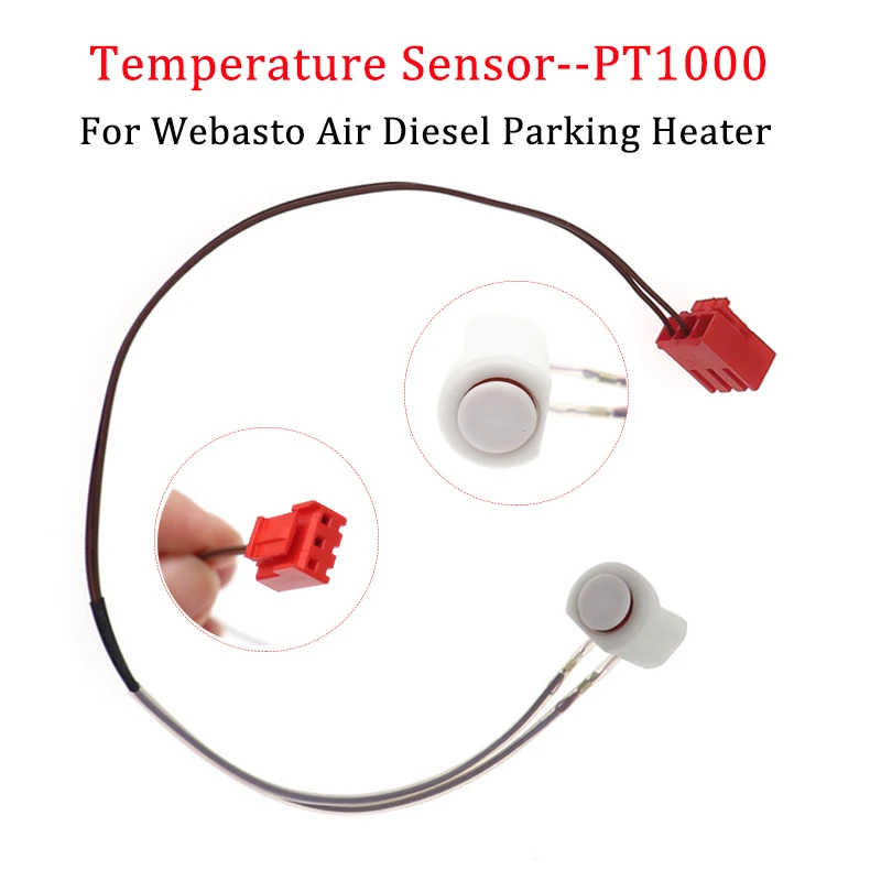 Car Parking Heater Temperature Sensor PT1000 Parts For  Webasto Ebespacher Air Diesel Parking Heater